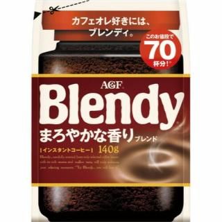 味の素ＡＧＦ　＃ブレンディ　まろやかな香り　袋　インスタントコーヒー　１４０ｇ　６９３８９