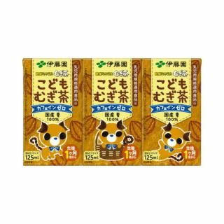 伊藤園　＃健康ミネラルむぎ茶　こどもむぎ茶　１２５ｍｌ×３６パック　１８１１４