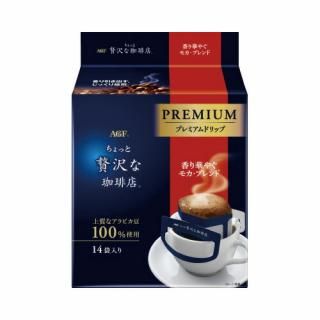 味の素ＡＧＦ　＃ちょっと贅沢な珈琲店プレミアムドリップ　香り華やぐモカブレンド　１４袋　２７４５１