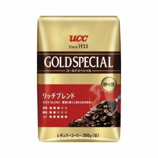 ＵＣＣ　＃ゴールドスペシャル　炒り豆　リッチブレンド　２５０ｇ　３９３２８６