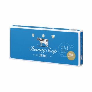 牛乳石鹸共進社　カウブランド　青箱　８５ｇ×６個　４０３２８３