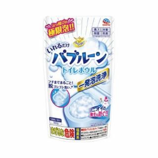 アース製薬　らくハピ　いれるだけバブルーン　トイレボウル　１袋　６８６４１１