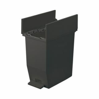 リス　棚下で使えるペダルダストボックス　ダークグレー　２０Ｌ　ＧＰＲＢ０４６