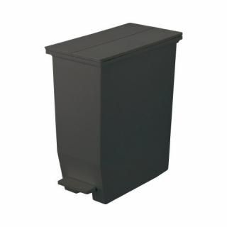リス　棚下で使えるペダルダストボックス　ダークグレー　３５Ｌ　ＧＰＲＢ０４８