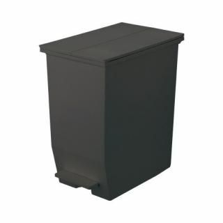 リス　棚下で使えるペダルダストボックス　ダークグレー　４５Ｌ　ＧＰＲＢ０５０