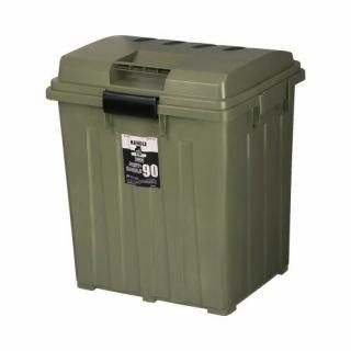 新輝合成　連結ハンドルペール　カーキグリーン　９６Ｌ　０２０６０６
