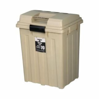 新輝合成　連結ハンドルペール　カーキ　７６Ｌ　０２０６１３