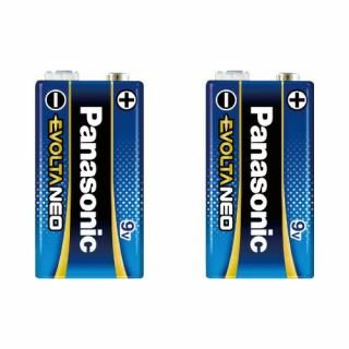 Ｐａｎａｓｏｎｉｃ　乾電池ＥＶＯＬＴＡ　ＮＥＯ　角形９Ｖ　２本入　６ＬＲ６１ＮＪ２Ｂ