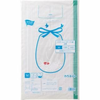 カウネット　ラクサク　ひも付シュレッダー袋　詰替　Ｍ　半透明５０枚　３６０４－２７１５