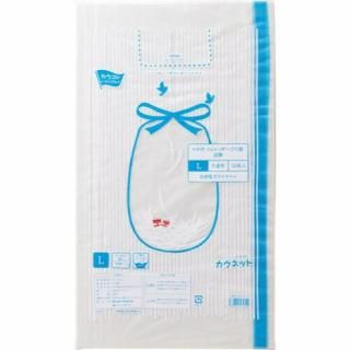 カウネット　ラクサク　ひも付シュレッダー袋　詰替　Ｌ　半透明５０枚　３６０４－２７２２