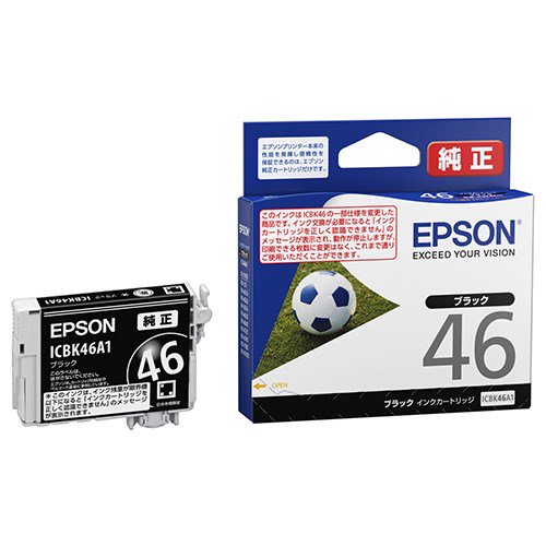 ＥＰＳＯＮ IJカートリッジ ICBK46A1 ブラック 5個入数： 1