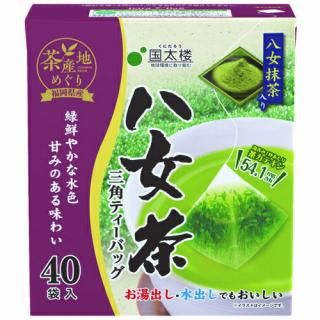 国太楼 抹茶入り八女茶三角TB40P入数：　1