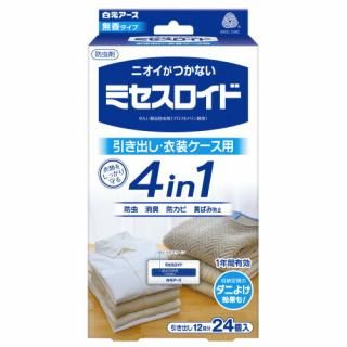 白元アース ミセスロイド引き出し用24個入 1年防虫入数：　1