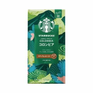 ネスレ #スターバックス レギュラーコーヒー豆 コロンビア 220g 012533387