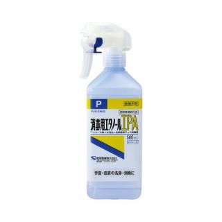 健栄製薬　消毒用エタノール　ＩＰＡ　本体　５００ｍｌ　２９６３４５