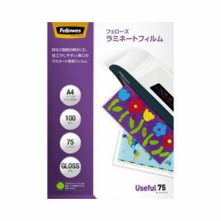 フェローズ　ラミネートフィルム　Ａ４　７５ミクロン　１００枚入　ＦＥ－５８４７６０１