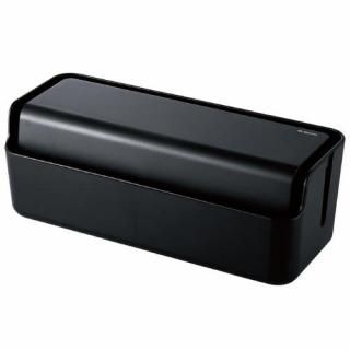 エレコム　ケーブル収納ボックス　多機能　大　ブラック　ＥＫＣ－ＢＯＸ００４ＢＫ