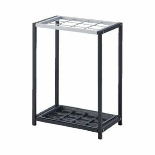 Ｔ．Ｋ．Ｍ　スタンダード傘立てラックＮ　１２本用　ＫＬＦＭ３２５１ＢＫ１２