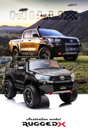 乗用ラジコン TOYOTA HILUX RUGGED トヨタ ハイラックス ラギッド - MOBIMAX JAPAN