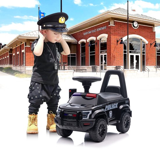 足けり 乗用玩具 パトロールカー PATROL CAR POLICE 9-1-1 パトカー ポリス - MOBIMAX JAPAN