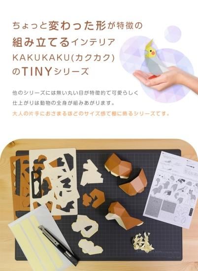 bog craft 組み立てるインテリア ペーパークラフト KAKUKAU