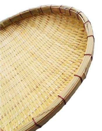 梅干しを干すならこの竹ざる：職人手作りの竹製キッチングッズ