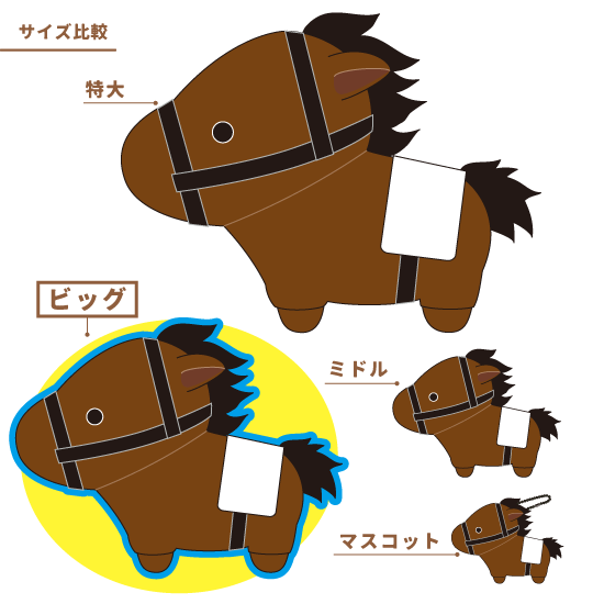 推し馬コレクション:ウオッカビ