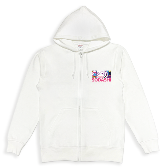 ソダシ/ジップパーカー【クリッ