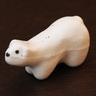 򥯥ޤȤ֤ 4.3cm ¿ Ȥ֤ ۥ磻ȷ  ̳ Ȥޤ YK-ha0160-whitebear