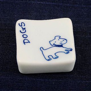 ѸDOGSˤȤ֤ 3.4cm ¿ Ȥ֤ ֥롼  ̳ Ȥޤ YK-hs0029-dogs