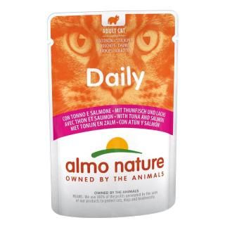 アルモネイチャー デイリーメニュー 猫 ツナとサーモンのミートボール 成猫用 ウェットフード 70g 1袋 正規品