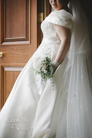 花嫁様とブーケ