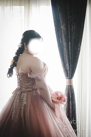 花嫁様とブーケ