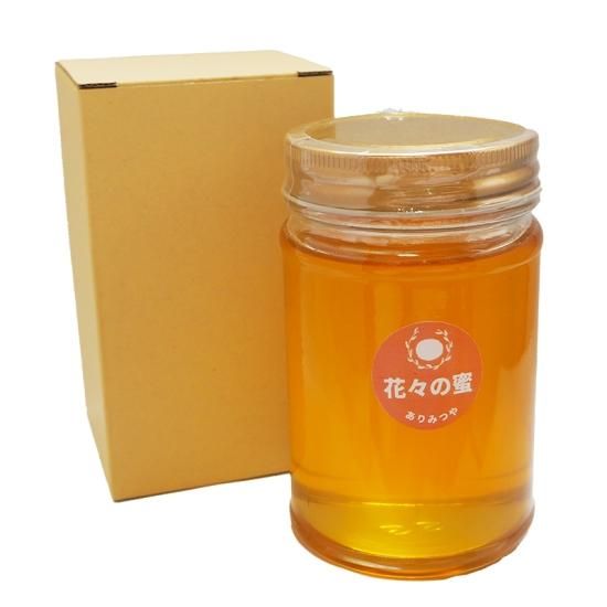 国産　蜂蜜　メルメルよろずやになります 花々の蜜 国産蜂蜜 170g（はちみつ・ハチミツ）ありみつや