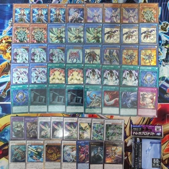 遊戯王　影霊衣デッキ ネクロスデッキ　宣告者の神巫搭載　スリーブ付き　 - ヤマトレ！　遊戯王販売