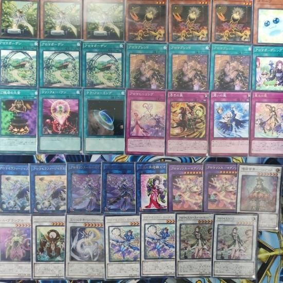 遊戯王 アロマデッキ 構築済みデッキ スリーブ付き - ヤマトレ 