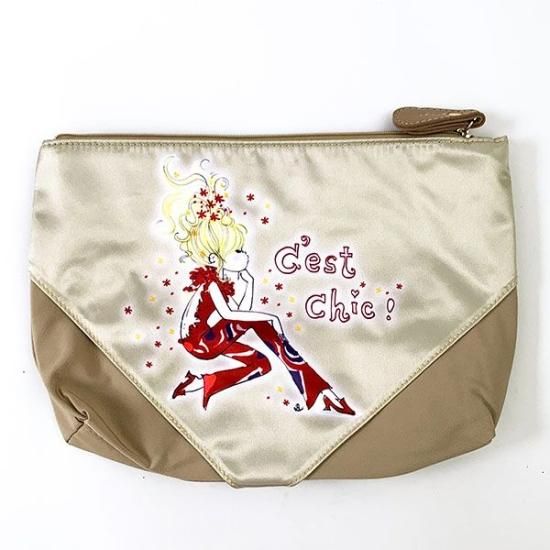母ちゃんの介護　ハンドメイド 水森亜土 SAC スカーフ親子バッグ BK バレエ ショルダーバッグ