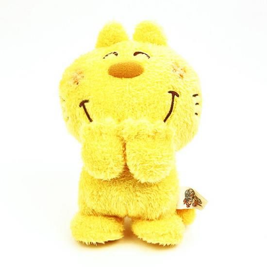 水森亜土 ぬいぐるみ みーたん S マスコット インテリア 人形 猫