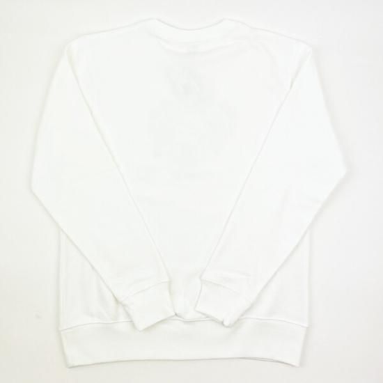 水森亜土 ハナ トレーナー(M) ホワイト アパレル 亜土ちゃん