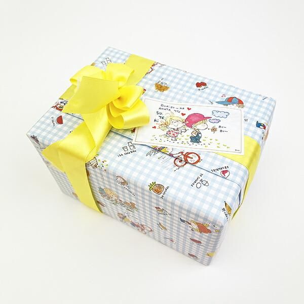 水森亜土 ミニラッピングペーパー ピクニック 包装紙 ラッピング紙