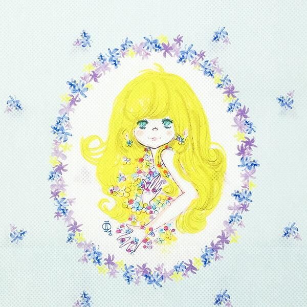 水森亜土 ギフトバッグ(M) ブーケ ラッピング袋