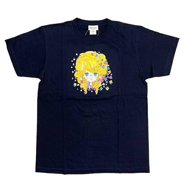 andymori Tシャツ 半袖 水森亜土 dear 半袖Tシャツ(M) ネイビー アパレル