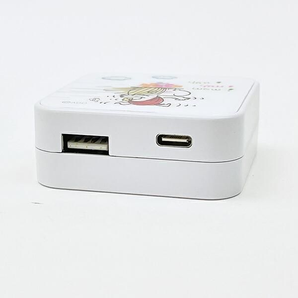 水森亜土 USB/USB Type-C ACアダプタ (男の子) 充電器 スマホ用品