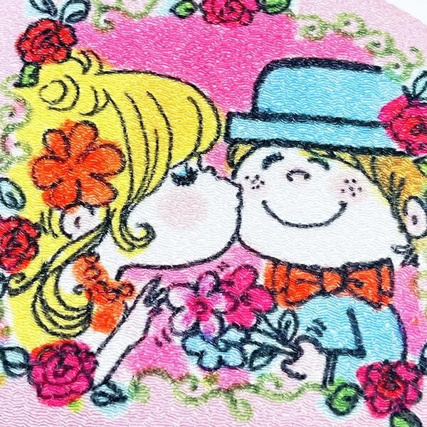 【超希少】水森亜土　Tシャツ　キーホルダー　ハンカチ　VIVAYOU コラボ 4445-ad-6031.jpg