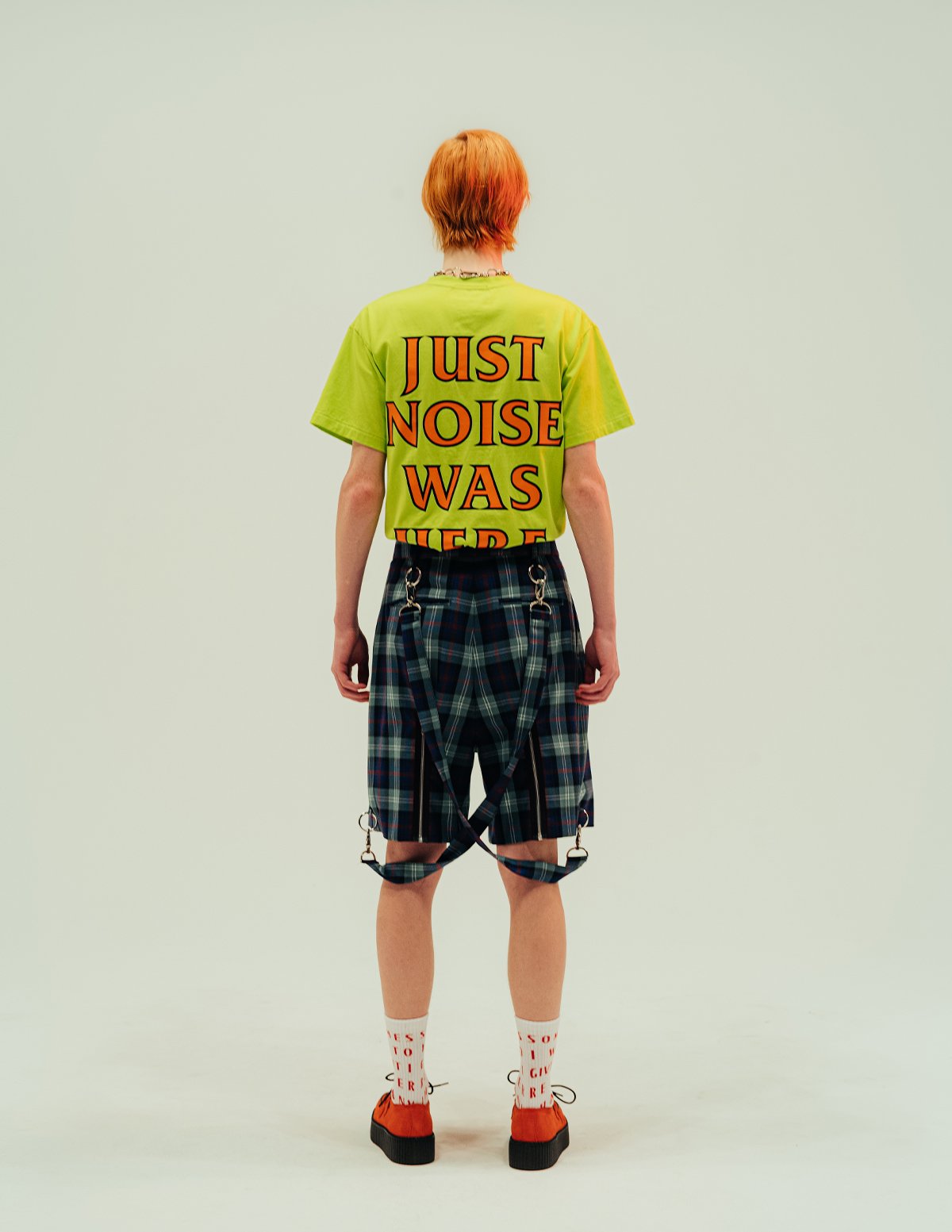 JUST NOISE WAS HERE TEE - LIME