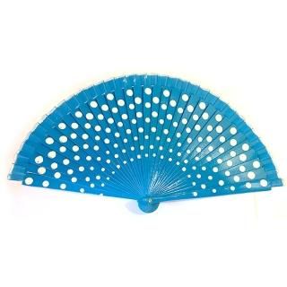 フラメンコ衣装 ターコイズブルー ツーピース アバニコとピアスつき