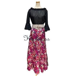 ☆ファルダ・スカート - フラメンコドレスショップ・ケイトトス