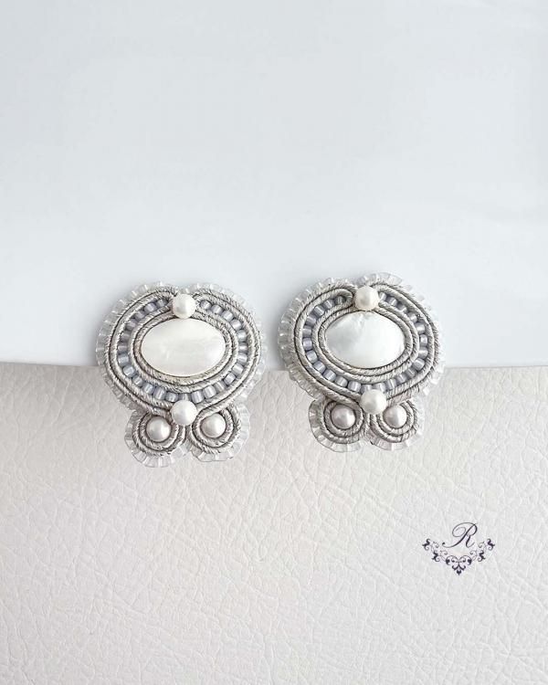 受注制作|マザーオブパールイヤーアイテム - アール アート