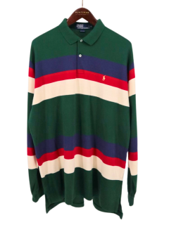  90's POLO by Ralph Lauren ݥ ե ޥ顼 ȥ饤 Ĺµݥ / XL