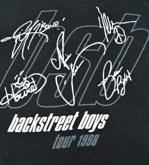 古着 90's Backstreet Boys バックストリートボーイズ 1998 TOUR ツアー Tシャツ / メンズXL相当 - DAIGO'S  ONLINE SHOP